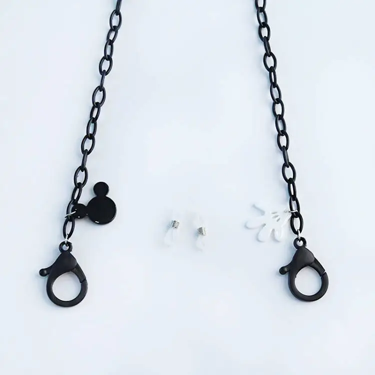 2021 New Creative Mask Chains For Kids Acrylic Glasses Strap Sunglasses Chain Holder Neck Cord Eyewear Jewelry Gift For Women