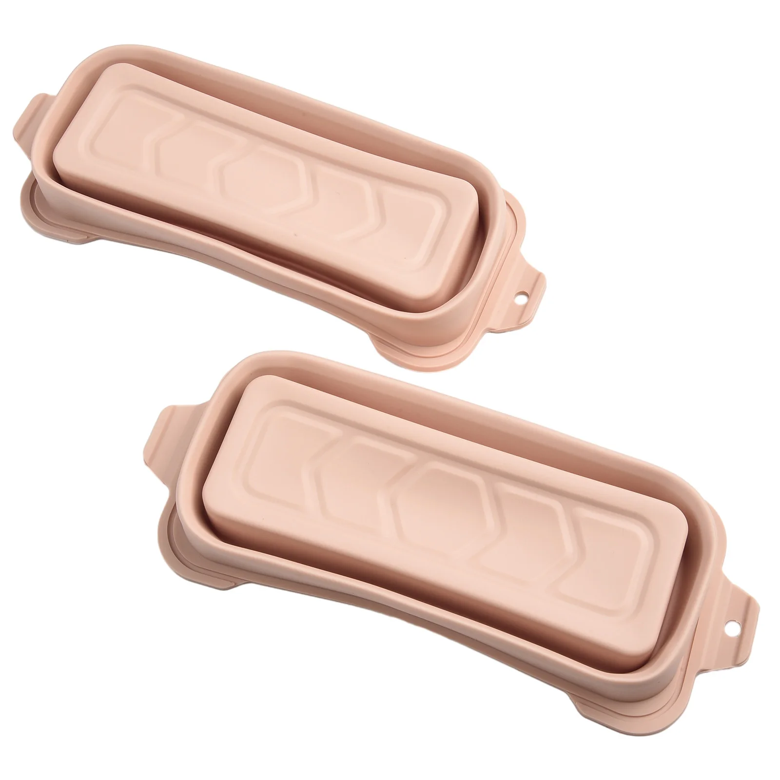 

2pcs Silicone Grease Collection Box For Blackstone Grill Oven Drip Pan Liner Reusable Pan Liners Kitchen BBQ Tools