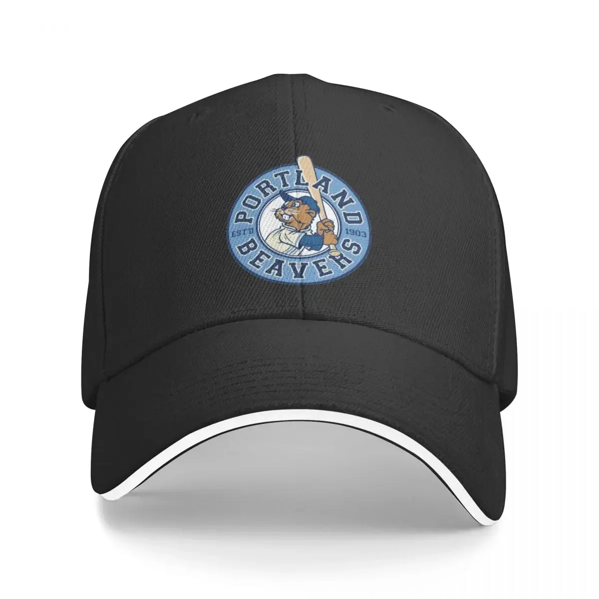 

2008 Portland Beavers Baseball Cap Luxury Brand Kids Hat Streetwear Trucker Cap For Women 2024 Men's
