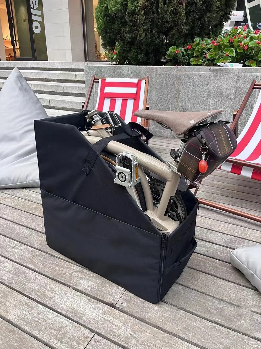 Folding Bicycle Storage Box for Brompton Car Trunk Transport Storage Box Portable Waterproof Car Folding Storage Dustproof Box