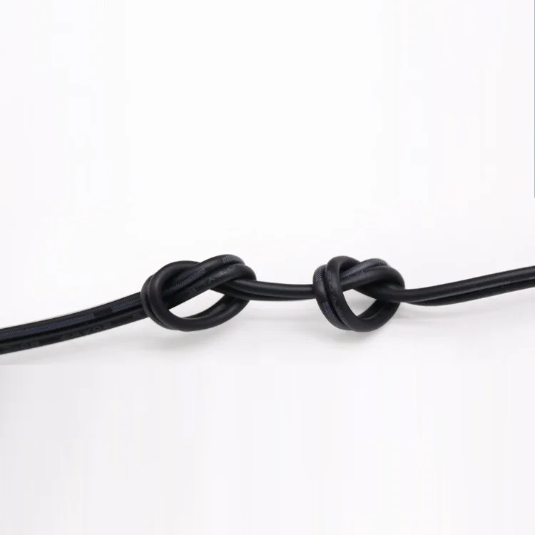 UL2468 블랙 화이트 2 핀 PVC 와이어 28AWG  16AWG, 절연 더블 코어 LED 램프 구리 라인 모니터 연장 전원 케이블