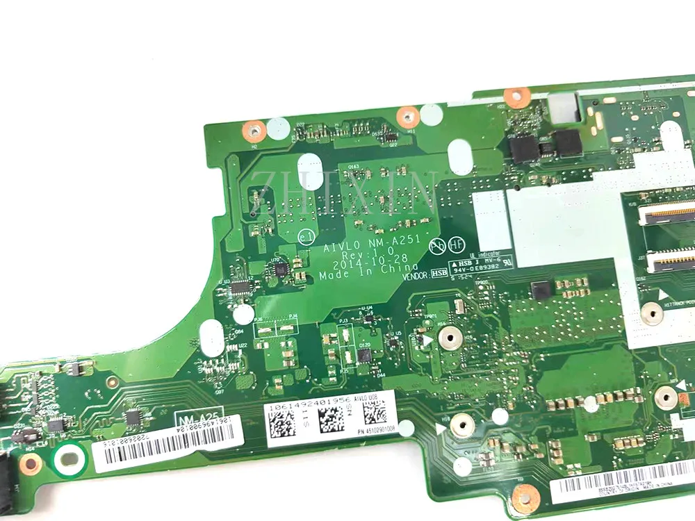 Placa-mãe para Lenovo Thinkpad T450 para Laptop com i3 i5 i7 5ª Geração Cpu Aivl0 Nm-a251 Teste Completo - Imagem 2