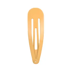 Set of 10 Colorful BB Hairclips - Stylish Snap Clips (2 Ginger Yellow)