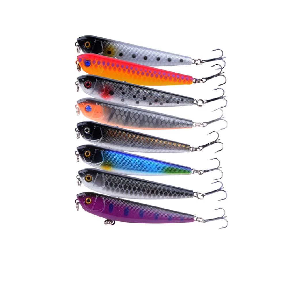 

8.5cm 10g Pencil Lure Fishing Bait Piercing Sinking Hard Lures Temptation Fish Realistic Minnow Baits Deep Sea Fishing