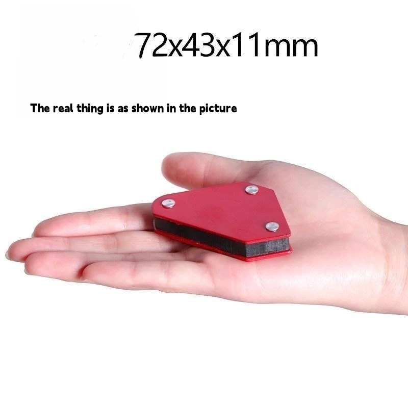 Mini 9LBS Welding Magnetic Holder Strong Magnet 3 Angle Arrow Welder Positioner Multi-angle Power Soldering Locator Tool 1Pcs magnetic welding holders magnetic welding fixer
