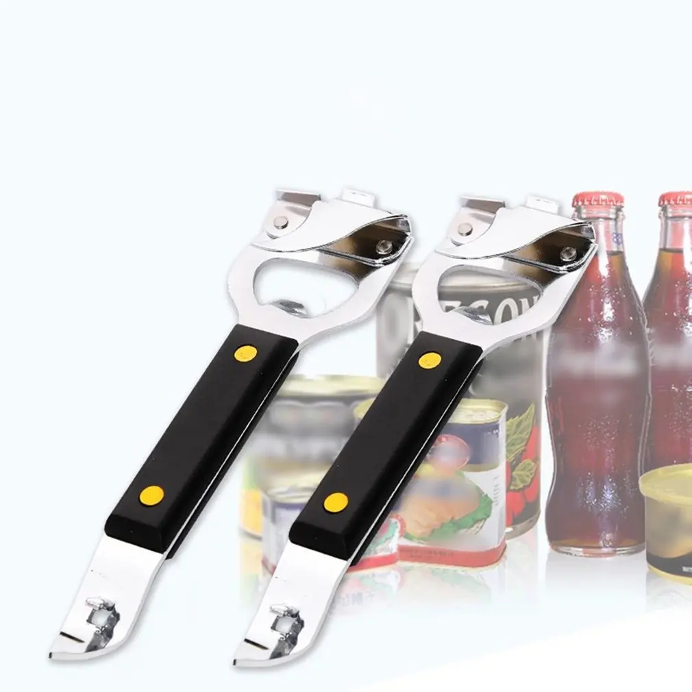 Household beer bottle opener multifunctional creative stainless steel cans beverage bottle opener