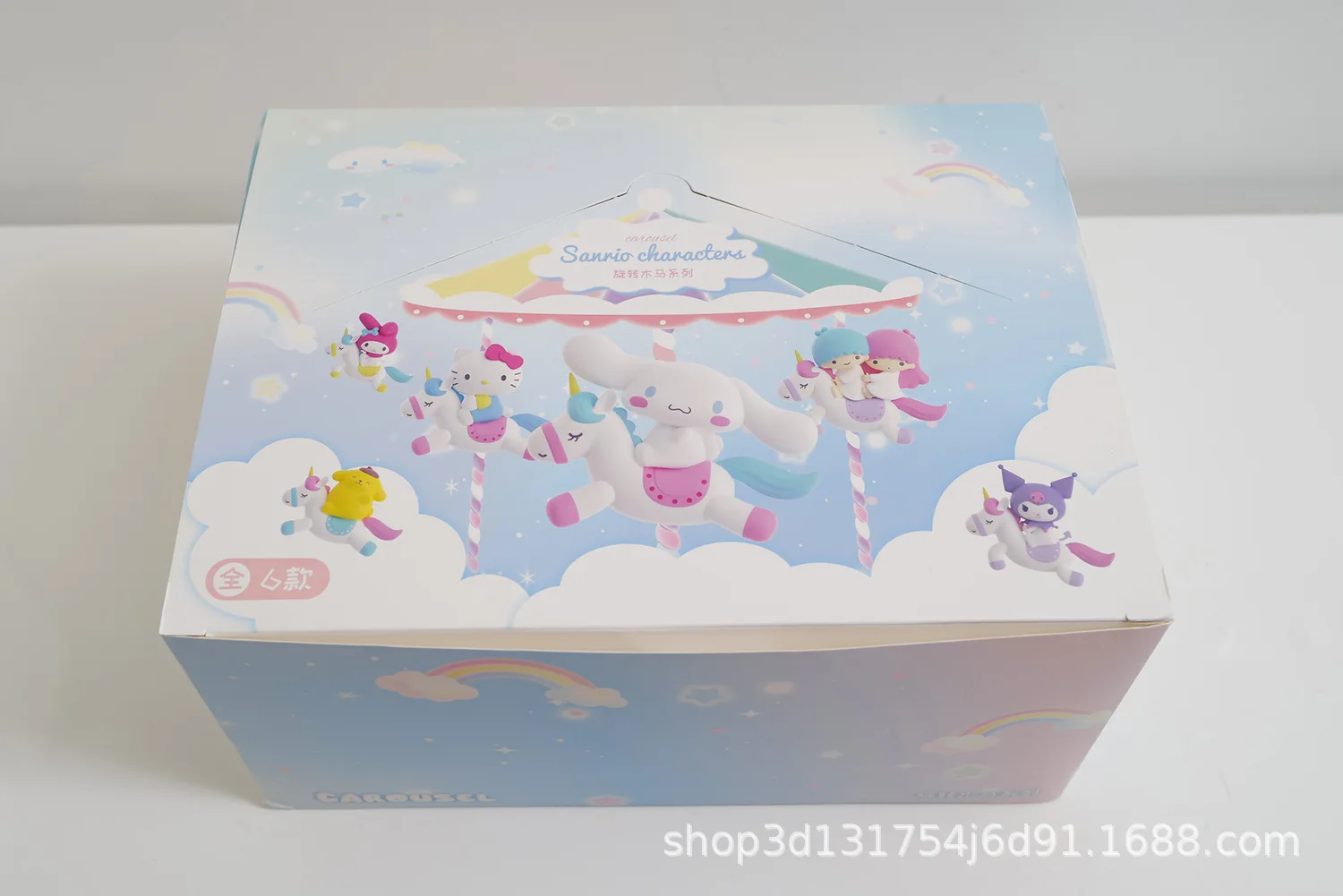 gi joe toys New Sanrio Series Toy Figure Carousel Kuromi Hello Kitty Little Twin Stars Cinnamoroll Doll Furniture Ornaments Children Gifts teenage mutant ninja turtles toys