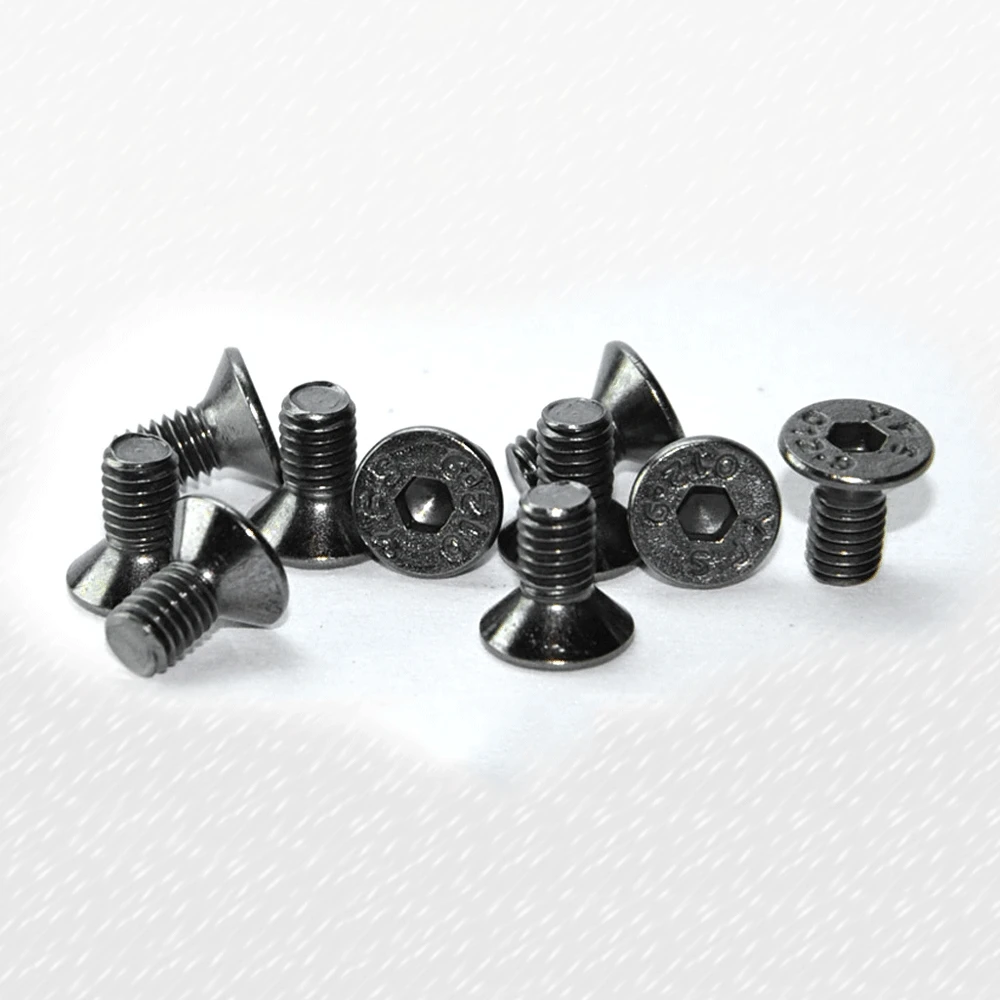 50 Vis à Tête Hexagonale M4 X 25mm - Alliage Acier - Capuchon Bouton Prises