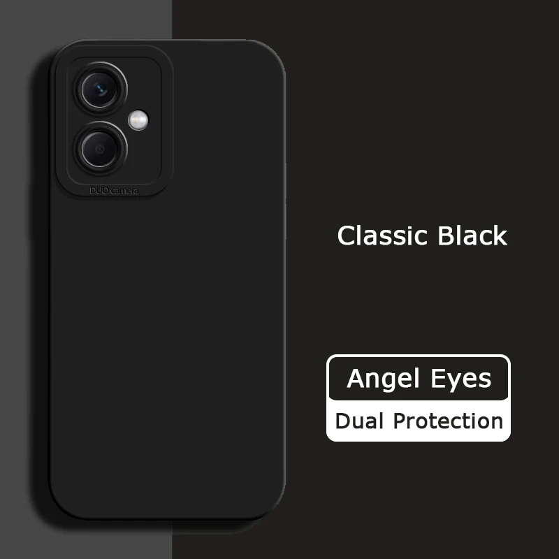 Angel Eyes Liquid Silicone Shockproof Phone Case