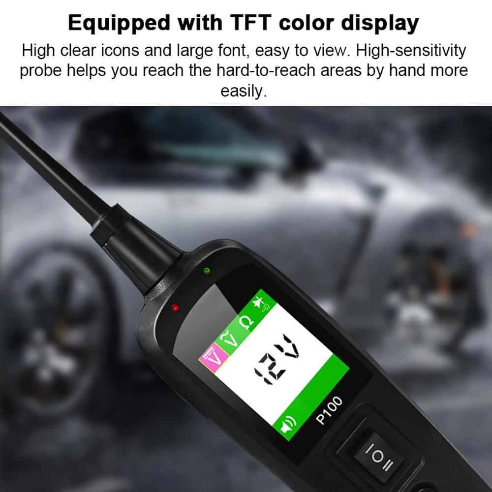 Car Circuit Tester Kit 12/24V Power Circuit Probe Voltage Resistance Testing Over-Load/Short Automotive Diagnostic Tool circuit tester kit