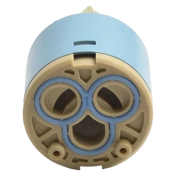 เปลี่ยนตลับเซรามิคตลับแตะ 1 ชิ้นอุปกรณ์เสริมสีฟ้าก๊อกน้ําอ่างล้างหน้าห้องน้ําติดตั้งง่ายปฏิบัติ 1