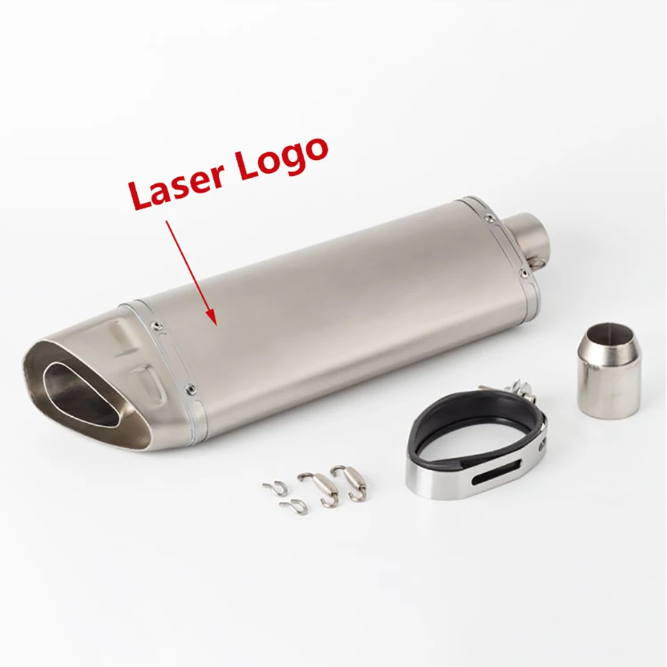 Motorcycle exhaust muffler for ZX-14R CBR650 CBR500 R1 GSXR1000 MT10 R6 RC390 CBR250RR TMAX560 Z900 CRF300L NINJA400 - Image 6