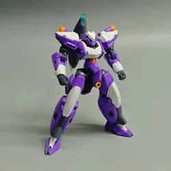 Sheik Mainland Cavalry Mecha Action Figure Collectible Ornament Kit (Purple and white)