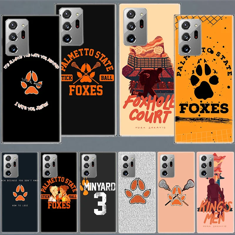 Andreil All For The Game Palmetto State Volpi Custodia Per Telefono Per Samsung Galaxy Note 20 Ultra 10 9 8 J8 J6 J4 Plus S10 Lite 2020 5G