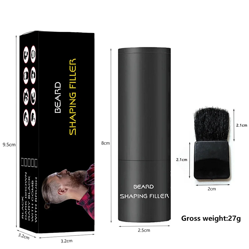 Beard Growth Kit Beard Filler Enhancer Thicker Moustache Shaping Hair Pencil beard growth kit