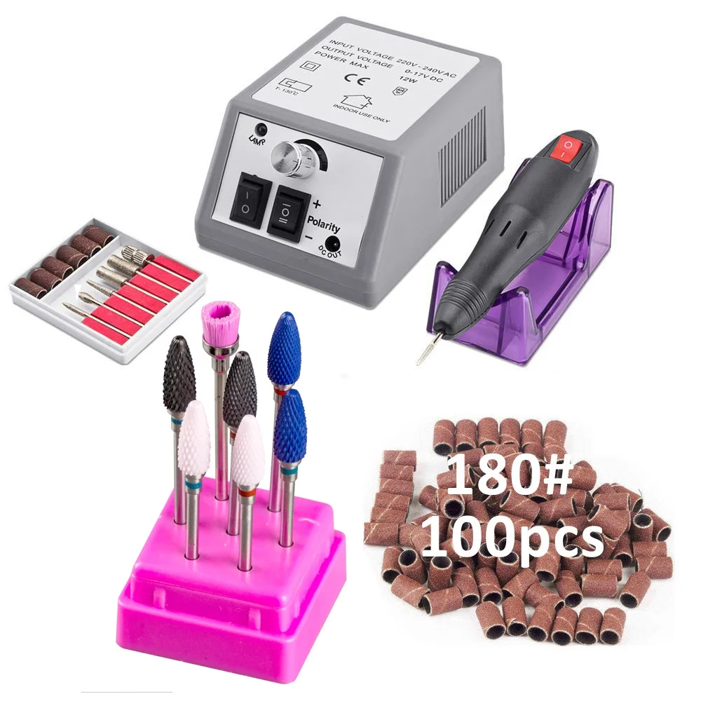 

Electric Manicure Machine Nail Drill Pen Bits Milling Cutter for Manicure Removing Gel Varnish Nail Pedicure Grinding File Tools