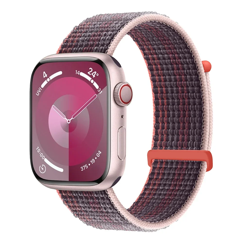 Braided Nylon Loop Strap for Smartwatch – Comfortable Bracelet Band Strap