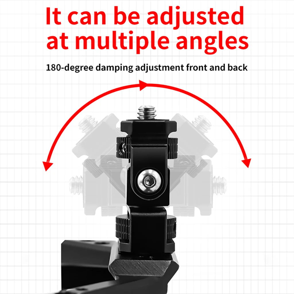 Monitor EVF Stand Holder Cold Shoe Mount for Camera Field Monitor Microphone Hot