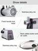Stainless Steel Electric Meat Grinder Household Meat Grinder Home Black Sausage Filler Multifunction On The Table 5