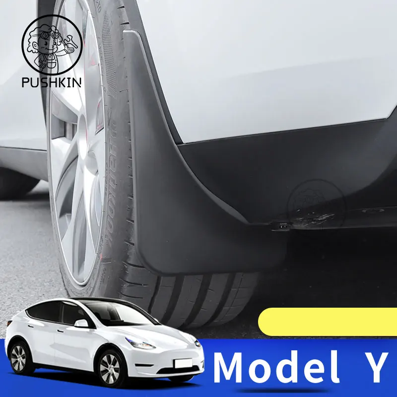 

Брызговики Tesla, защита от загрязнений, аксессуары для модели 3, модель Y, передние и задние колеса автомобиля, брызговики
