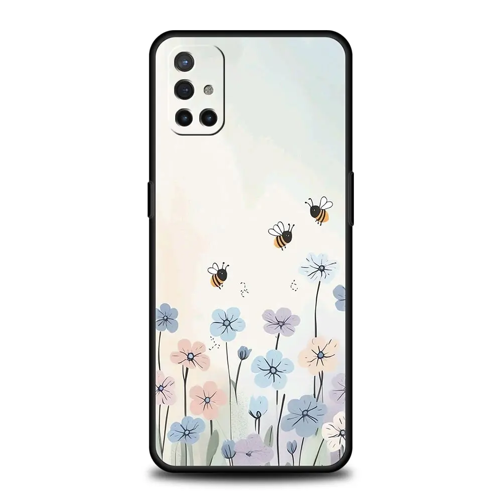 Chic Floral Design Soft Phone Case - Elegant Flower Pattern Protective Cover