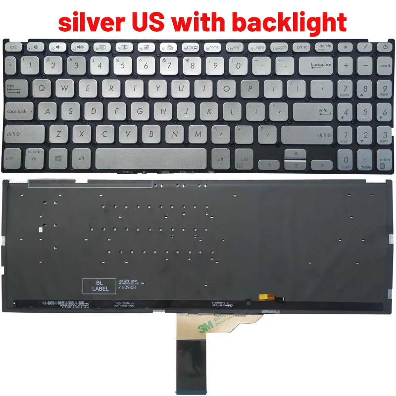 silver US backlit