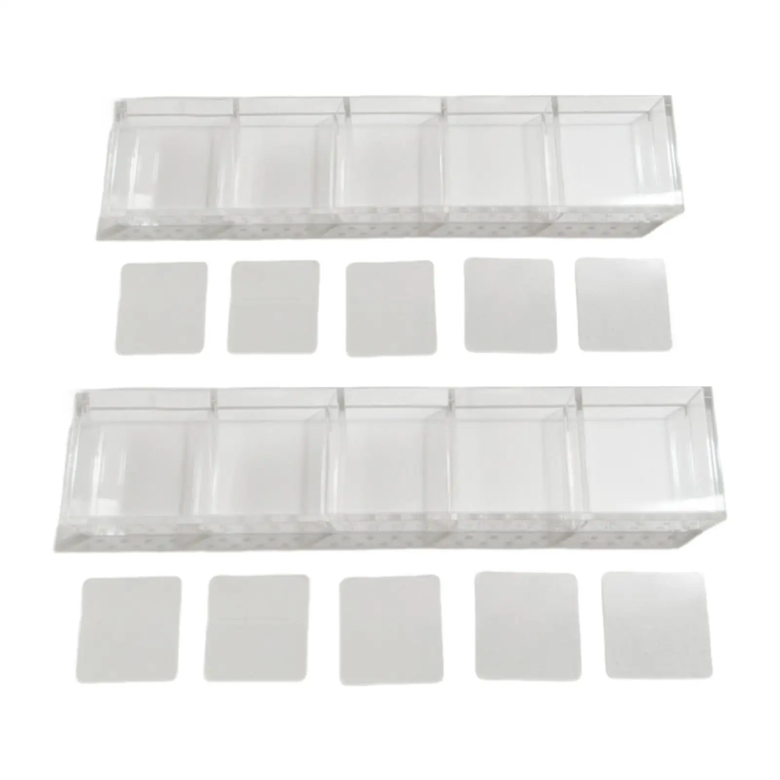 Acryl Strohhalm Spender 27x8cm - Mit Deckel Für Küche & Coffeeshop