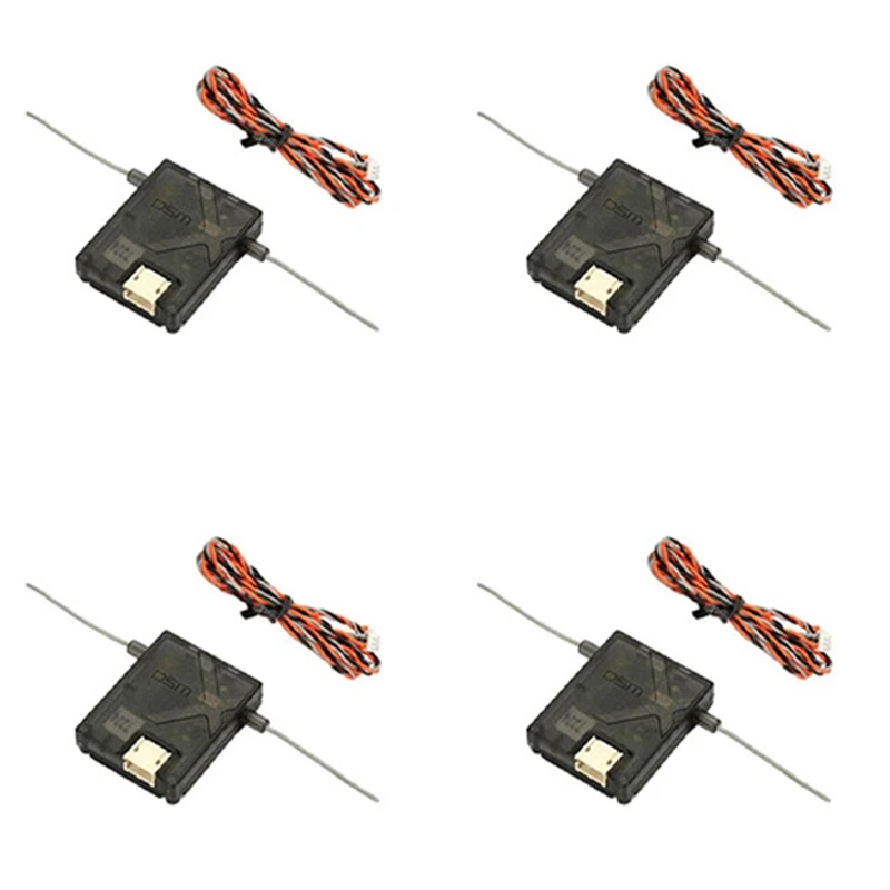 

4X DSMX Receiver Satellite For AR6210 AR8000 AR9020 AR12120 Receiver