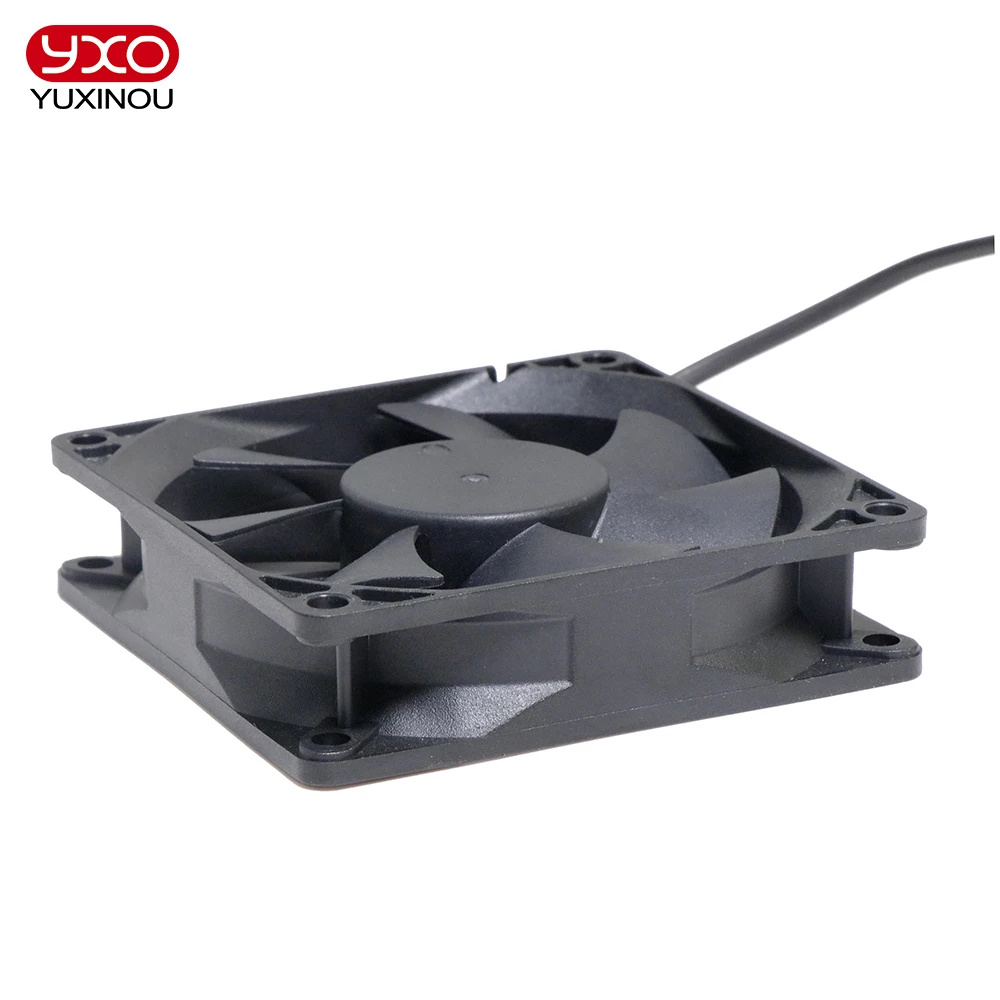 Aluminum Heat Sink 1pcs AC 110-220V LED high power led heatsink Fan 80x80x20mm For led grow light aquarium light flood diy lighting