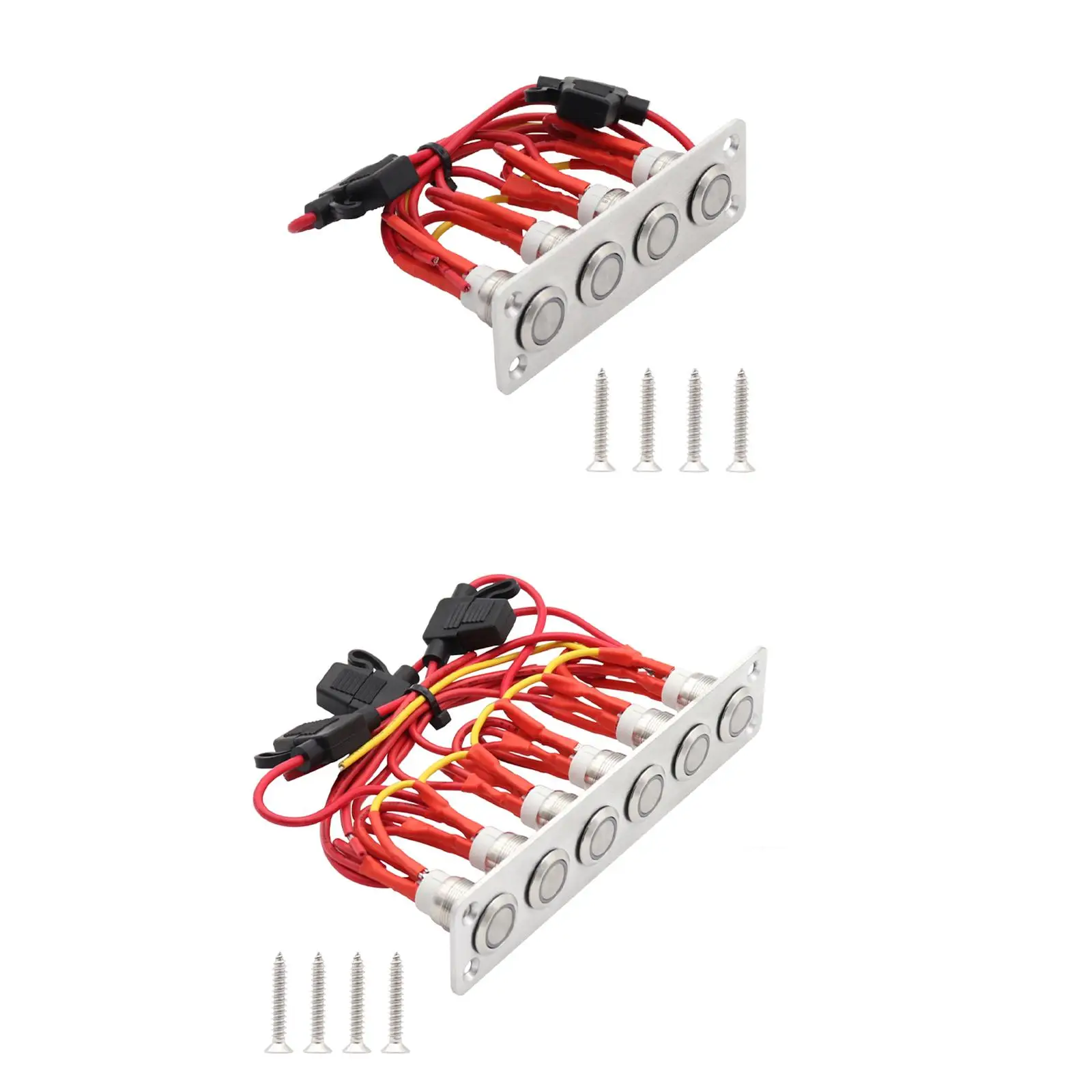 On Off Switch Panel Multifunction Accessories Rocker Switch Panel for