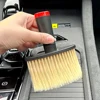 Car Detailing Brush Car Interior Cleaning Tool Air Conditioner Outlet Detailing Brush Soft Crevice Car Dash Duster Brush 5