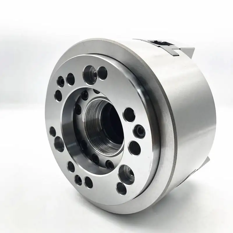 

Hot selling 3 Jaw Lathe Chuck 3 Jaw CNC Lathe Machine Chuck Pneumatic Vertical Hollow Chuck SLOID POWER chuck6 8 10 12 INCH