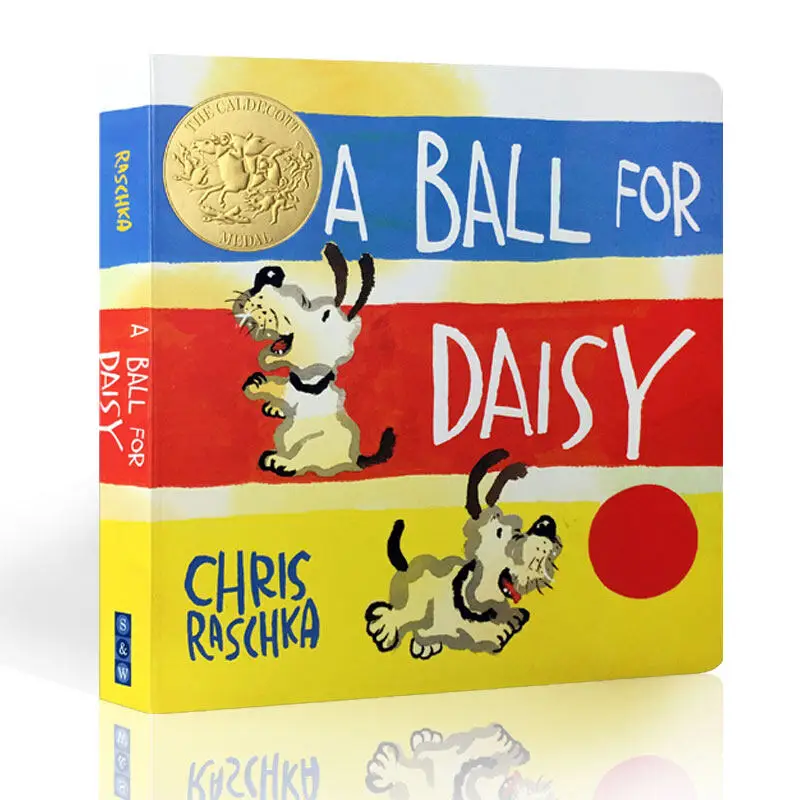 

Milu Original English 2012 Caldecott Medal A Ball For Daisy Board Book Children's Story