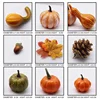 50pcs Simulation Pumpkin Golden Autumn Mini Pumpkin Set Halloween Pumpkin Thanksgiving Decoration Pumpkin Decorations тыква 5