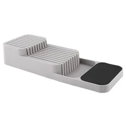 Universal Knife Storage and Cutlery Organizer Tray (1pc)