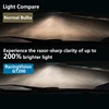 Philips Racing Vision GT200 H4 H7 12V +200% Brighter Light Car Halogen Headlight Original Auto Lamps High Low Beam ECE, 2pcs 4