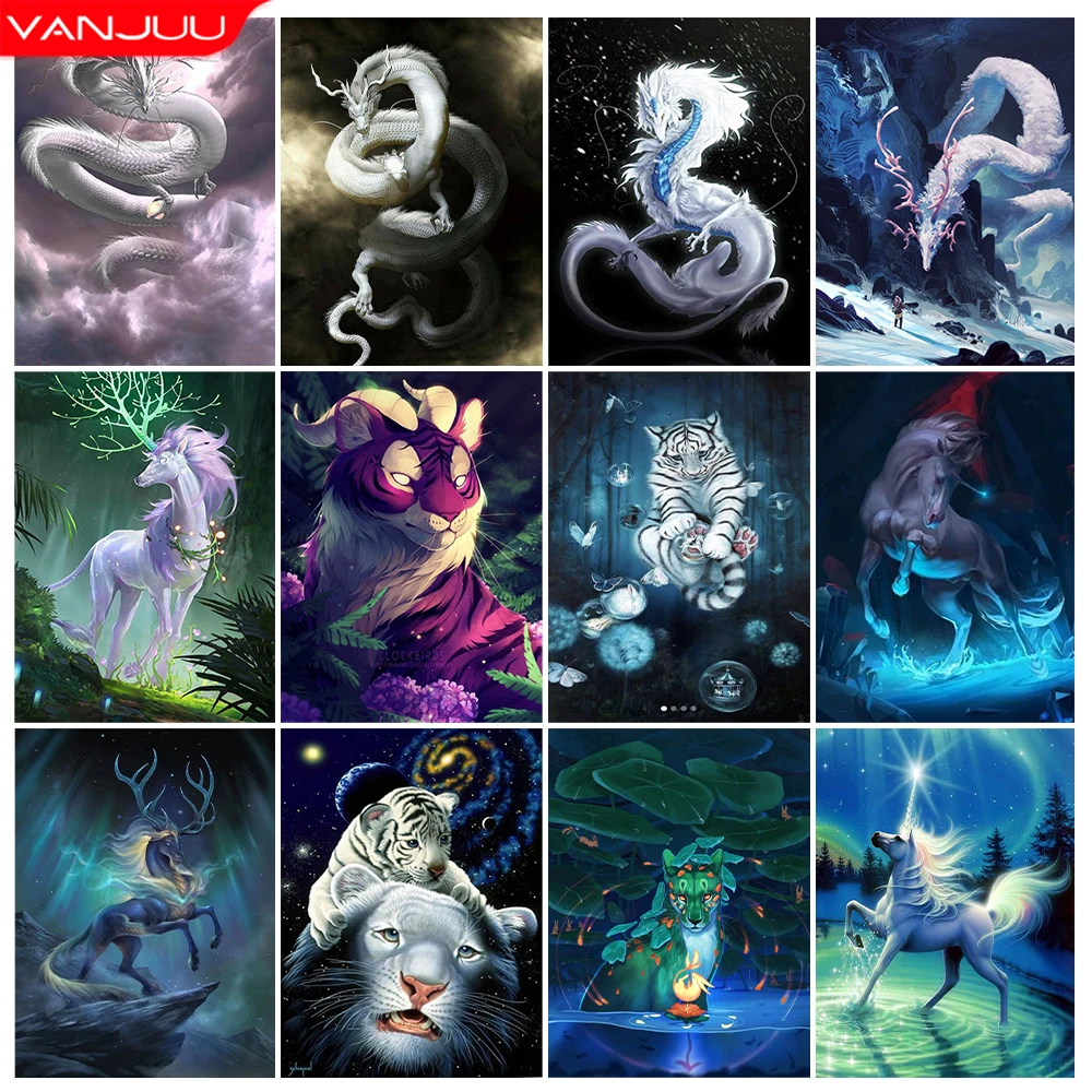 Diamond Painting Cross Stitch 5d Dragon  Diamond Mosaic Cross Stitch  Dragon - Diamond Painting Cross Stitch - Aliexpress