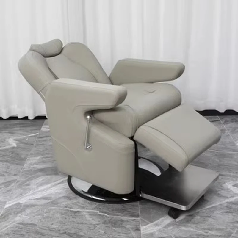 Tattoo Recliner Barber Chair Makeup Spa Hair Salon Swivel Chair Hairdressing Professional Cadeiras Luxury Furniture LJ50BC