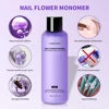 Limegirl Large Capacity Nail Acrylic Liquid Monomer Crystal 40/70/120/240ml for Nails Art DIY Acrylic Powder Liquid Manicure 4