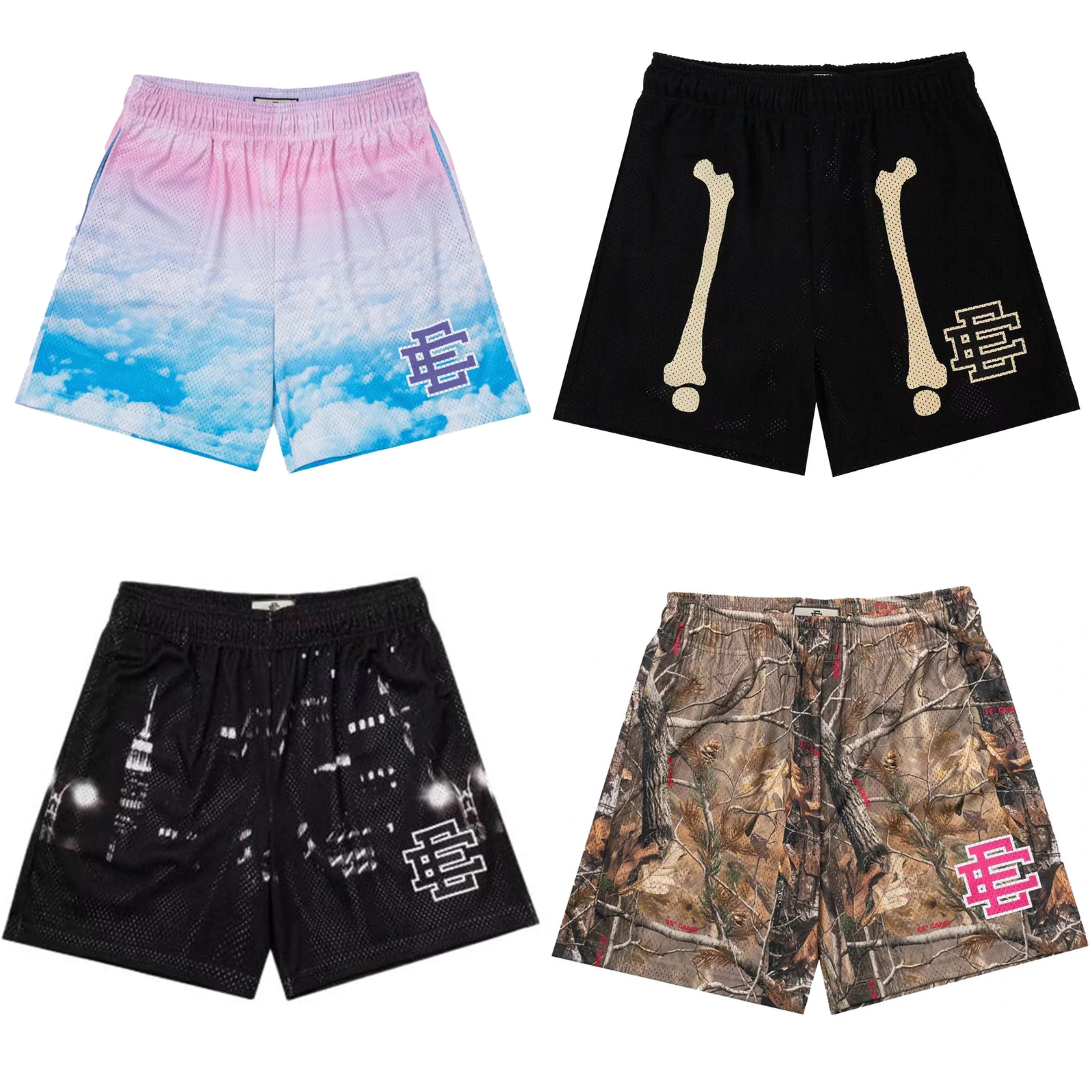 Eric Emanuel EE Basic Shorts Men's Women's Casual Fitness Sports Shorts Summer Gym Workout Classic Mesh Shorts sports shorts,sport shorts,casual pants,casual shorts