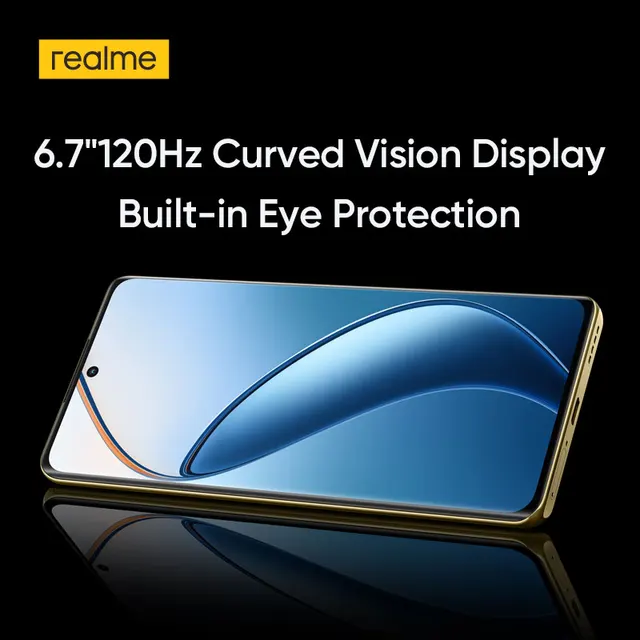 Realme-Smartphone Realme 12 Pro 5G, téléphone portable 32MP, appareil photo Portrait, Sony IMX882, appareil photo OIS, Snapdragon, première mondiale®Processeur Isabel 1, 6 pièces 5