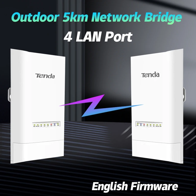Hot Tenda Os3 5km 5ghz 867mbps Outdoor Cpe sem Fio 5g Wifi Repetidor Extensor Router ap Ponto de Acesso Wi-fi Bridge Poe Adaptador