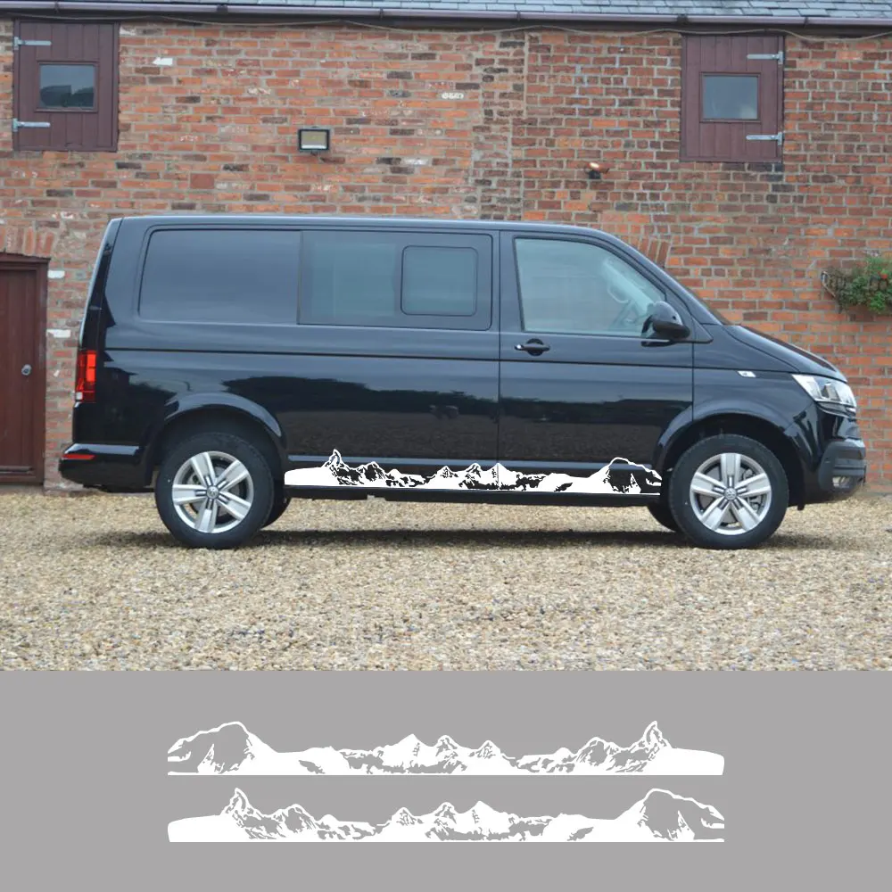 Multivan Sticker For Volkswagen VW Multivan Transporter T4 T5 T6 30 Car Side Sticker Van ...
