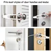Cat Door Holder Latch Adjustable Dog Door Stopper Elastic Gate Lock Flex Latch Strap Keep Dog Out From Entering Pet Gate Supply 3