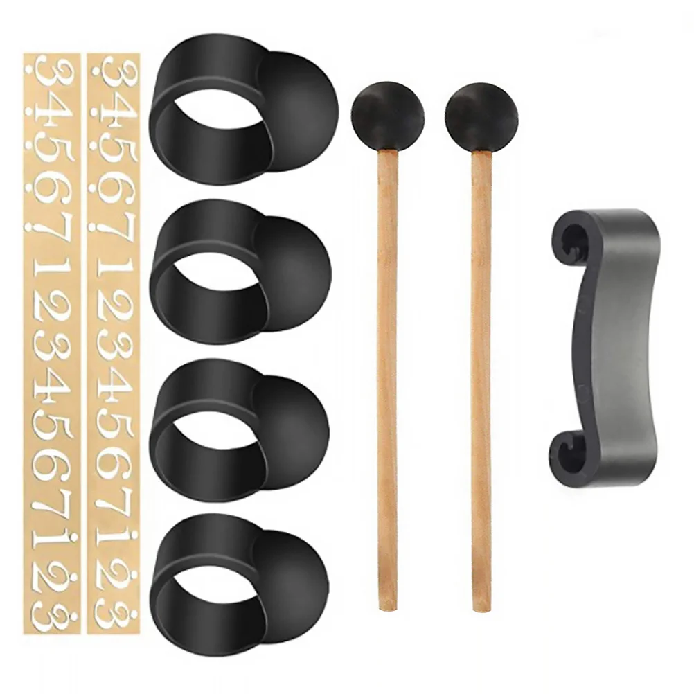 

Ethereal Drum Accessories Drumstick Mallet Holder Sticker Percussion Instrument Set