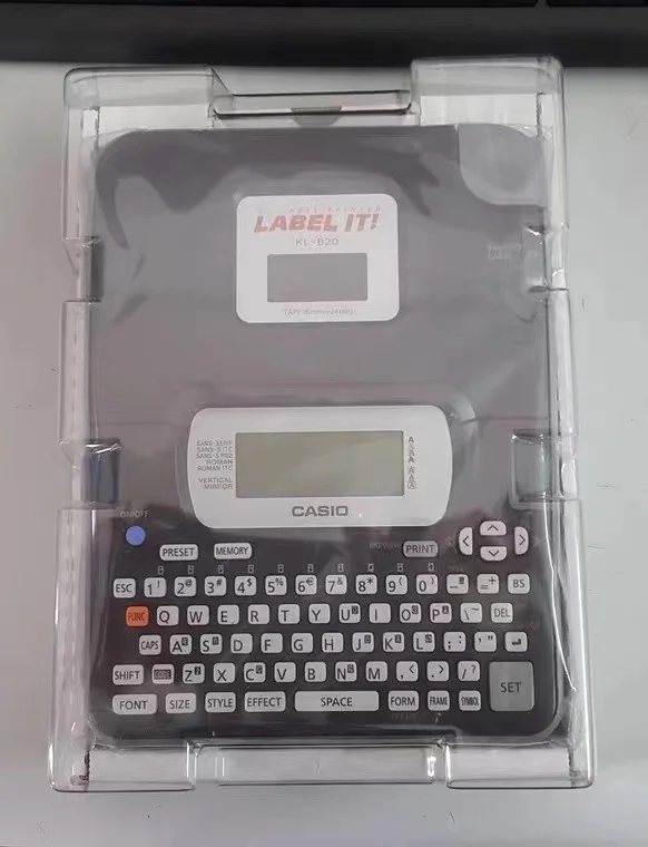 Original Casio KL-820 thermal transfer machine terminal