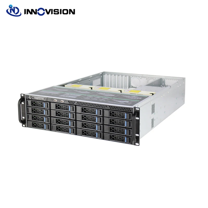 Фото 19-дюймовый 16bay 3U 650 мм 16HDD горячий разъем для сервера компьютера, стеллаж hotrack, шасси хранения, максимальная поддержка 12*13 дюймов, семейная материнская плата №5