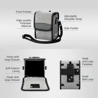 Compact Camera Pouch Case for Fujifilm X100VI X100 X100S X100F Sony A6600 A6500 A6400 A6000 Nikon Z30 Z50 Canon G1X G1X Mark II - Image 2