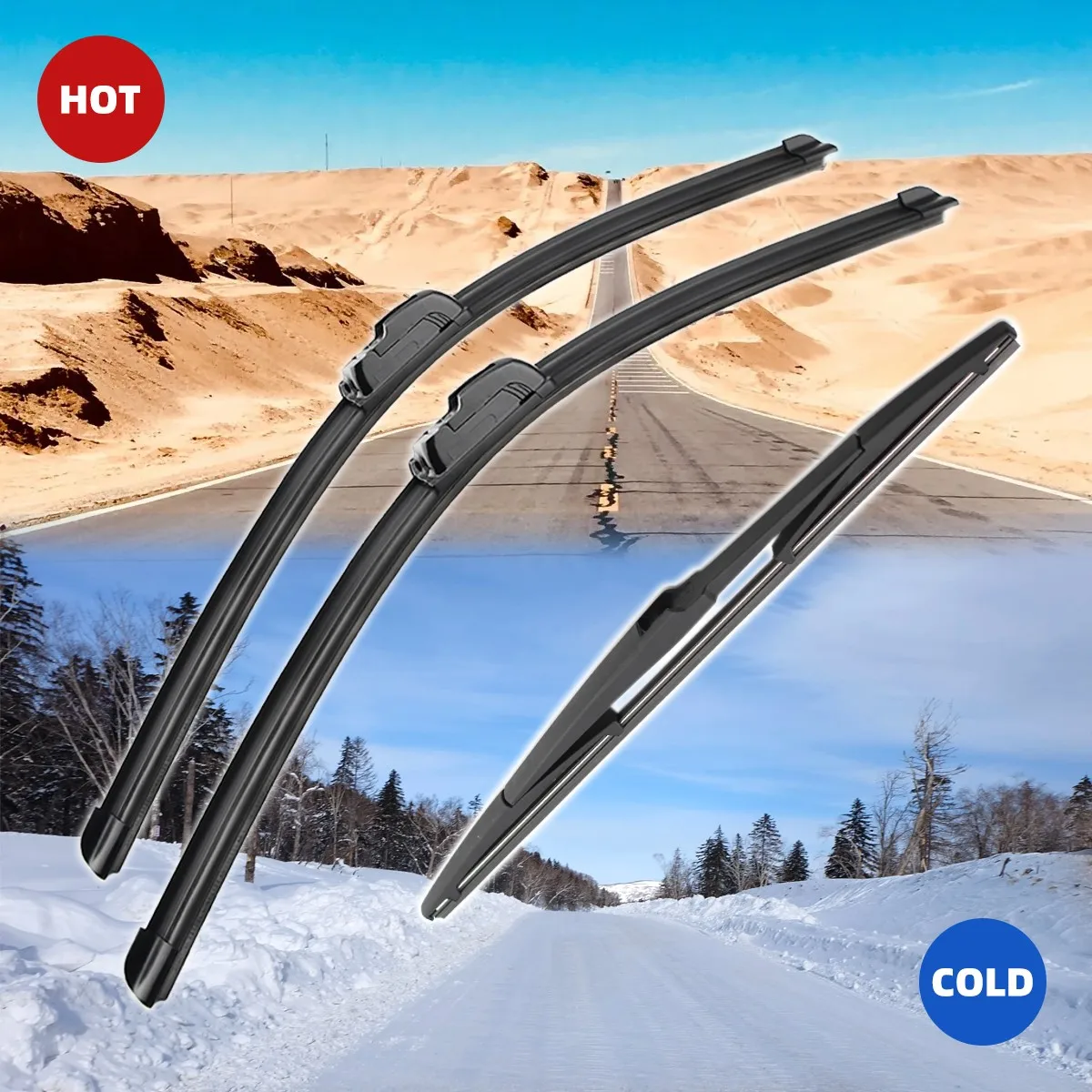 Juego De Cobillas De Limpiaparabrisas Delanteras Para Toyota Hilux AN10 AN20 AN30 2004-2015, Cepillos Para Parabrisas De Coche, Limpiaparabrisas, 2007, 2012 - AliExprs 34