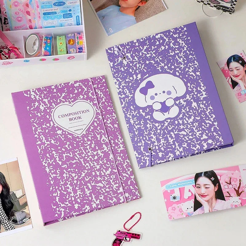 Ins Colorful Photo Album Kpop Photocard Binder PP Material Photocard Holder